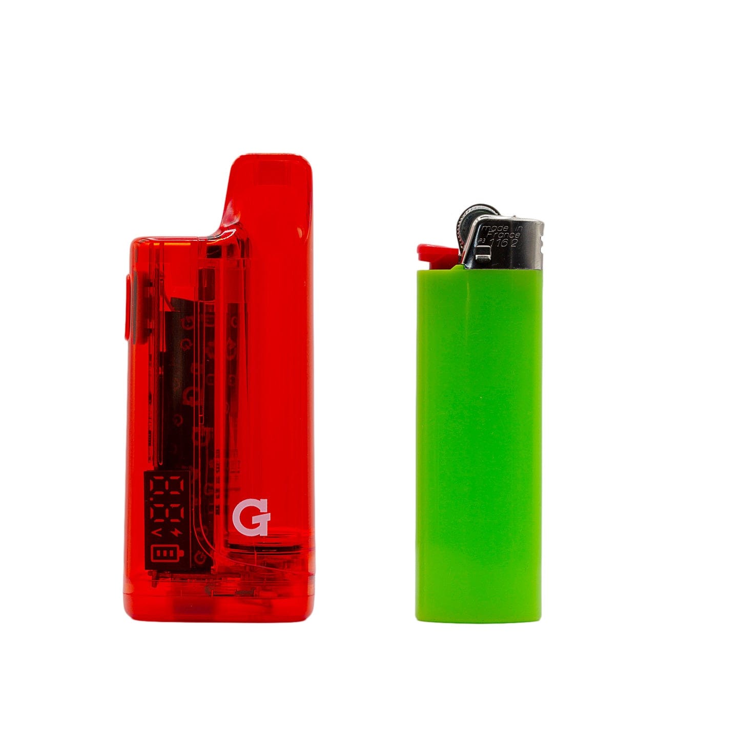 G Pen Hydout 510 Battery - Red Translucent